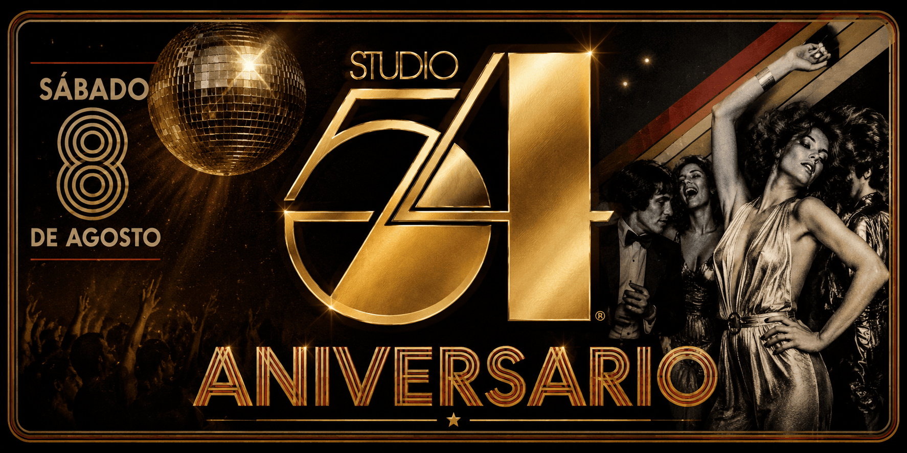Studio 54 - Portada de eventos